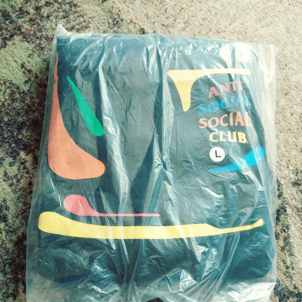 Anti social social UNISEX club hoodie - Picture 7 of 7